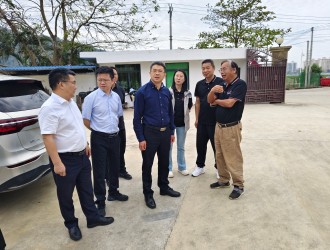 省農(nóng)業(yè)農(nóng)村廳副廳長(zhǎng)陳良偉一行到杭州種業(yè)集團(tuán)南繁基地考察調(diào)研